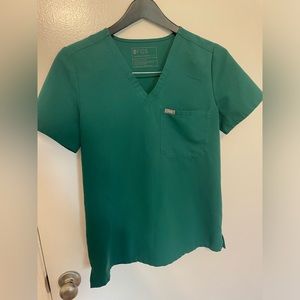 Figs Women’s Jogger set (Catarina top and Zamora pant) - Green Size S